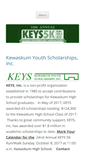 Mobile Screenshot of keys-scholarships.org